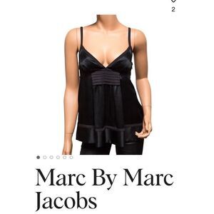 MARC BY MARK JACOBS 100% SILK ELEGANT TANK TOP
